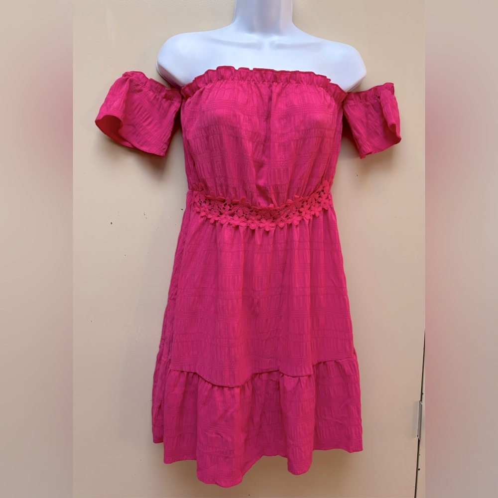 Strapless Pink Dress